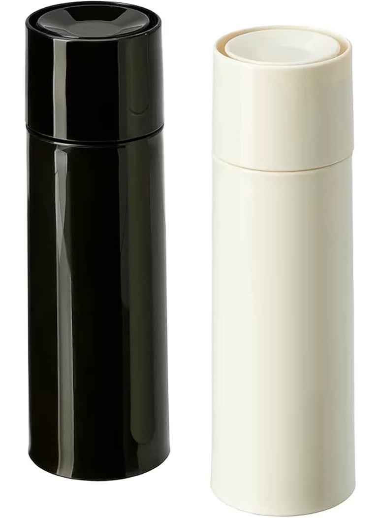 أضف نكهة مميزة لوجباتك مع مجموعة مطاحن التوابل والملح اليدوية، بتصميمات أنيقة، توفر طحنًا مثاليًا، وسهولة في التنظيف، ومتانة، وأسلوبًا عصريًا. - Image 1